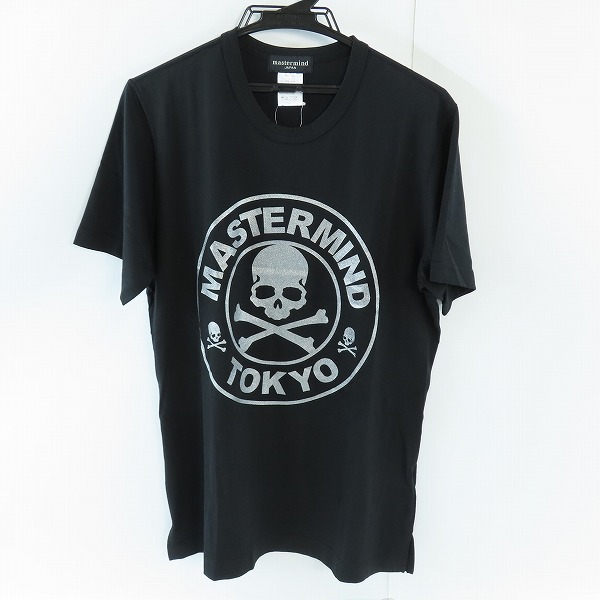 実際に弊社で買取させて頂いた【未使用】mastermind JAPAN/マスターマインドジャパン TOKYO シルバーラメスカル 半袖 Tシャツ MMD2-TS01-1/L