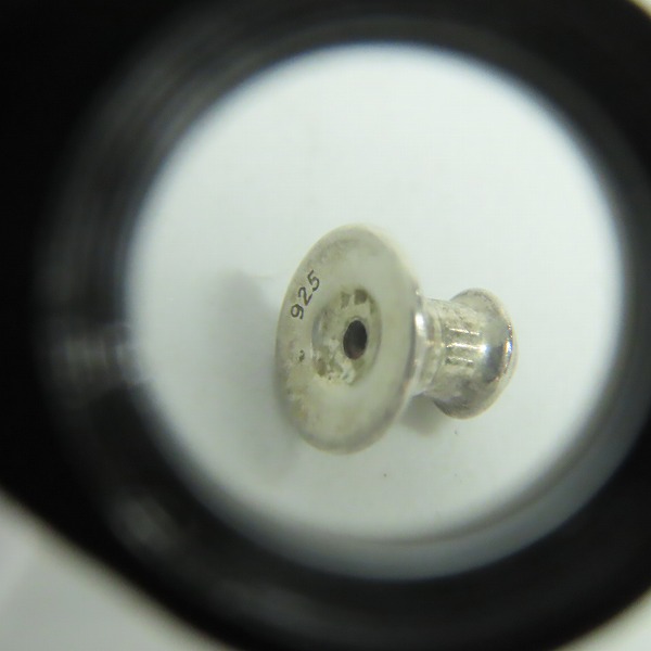 実際に弊社で買取させて頂いたChrome Hearts/クロムハーツ WIDE HOOP CH PLUS LG/ワイドフープ シルバーピアスの画像 6枚目