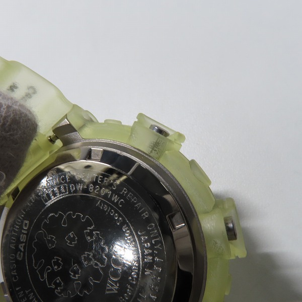 実際に弊社で買取させて頂いたG-SHOCK/Gショック W.C.C.S FROGMAN/フロッグマン マンタ DW-8201WC-8T【動作未確認】の画像 4枚目