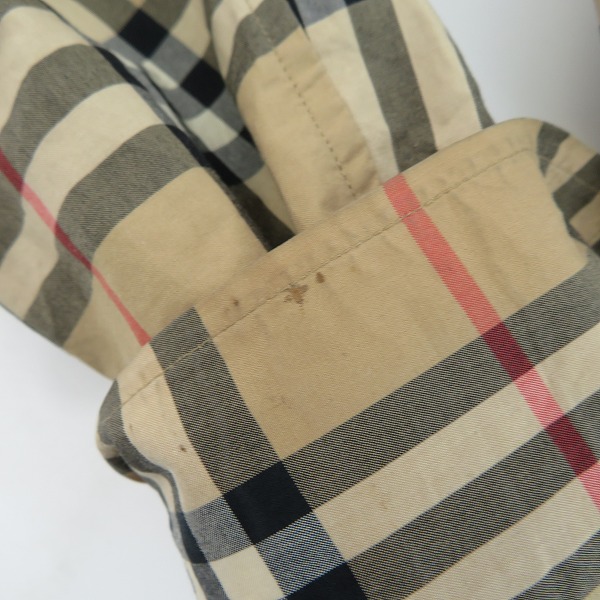 実際に弊社で買取させて頂いたBURBERRY LONDON/バーバリーロンドンノバチェック ロングスリーブシャツ 8038521 XSの画像 5枚目