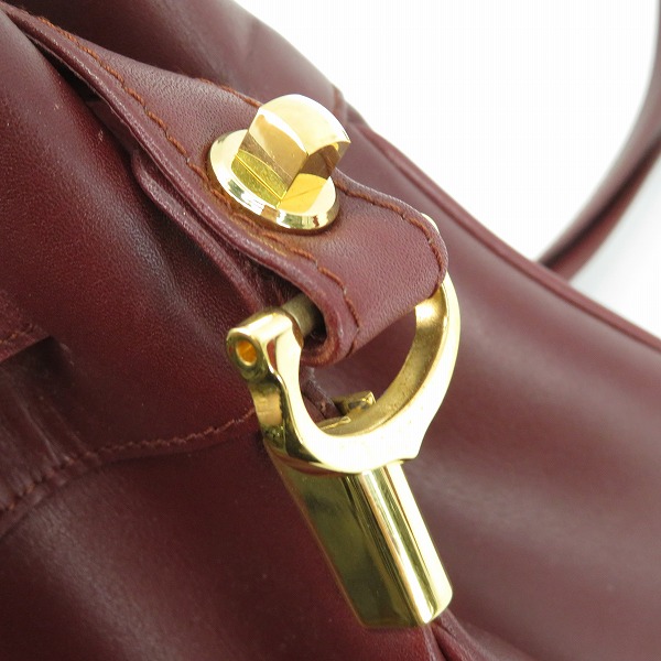 実際に弊社で買取させて頂いたCartie/カルティエ マストライン レザー ショルダーバッグの画像 7枚目