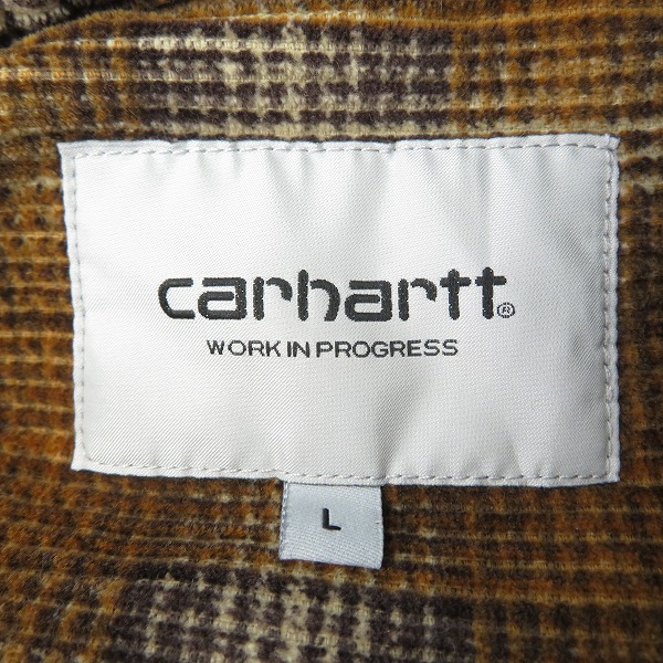 実際に弊社で買取させて頂いたCarhartt/カーハート L/S FLINT SHIRT ロングスリーブ フリントシャツ I029442/Lの画像 2枚目
