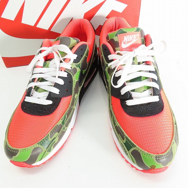 実際に弊社で買取させて頂いたNIKE×atmos/ナイキ×アトモス AIR MAX 90 SP REVERSE DUCK CAMO/リバース ダック カモ CW6024-600/29