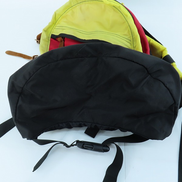 実際に弊社で買取させて頂いた【難有】GREGORY/グレゴリー 青タグ/90S/ヴィンテージ/ビンテージ カラーブロック デイパック/リュックサック Mの画像 2枚目