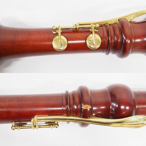 実際に弊社で買取させて頂いた★YAMAHA/ヤマハ YRB-61 バロック式 木製バスリコーダー 日本製 ハードケース付きの画像 5枚目