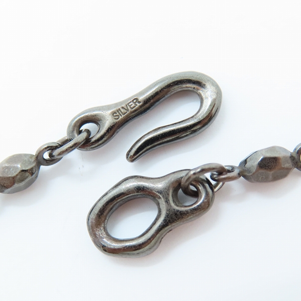 実際に弊社で買取させて頂いたBloody Mary/ブラッディマリー ステールラペンダント ブラック/クロストップ/ チェーンネックレスの画像 5枚目