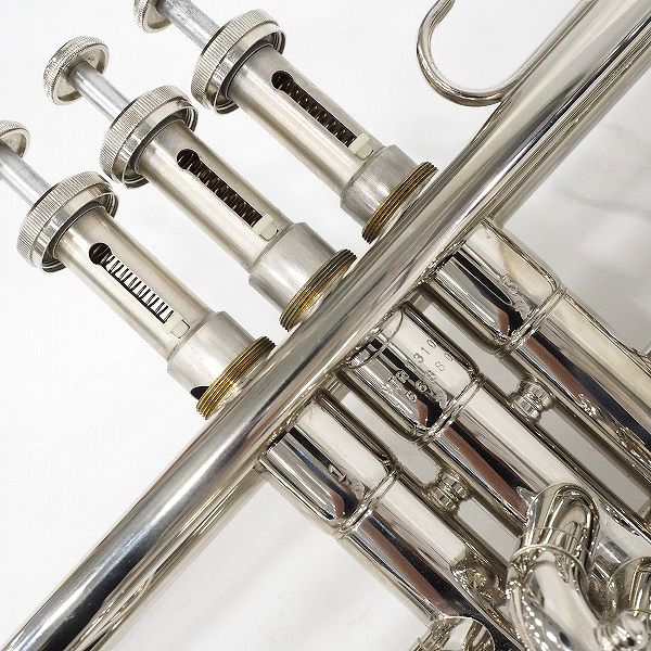 実際に弊社で買取させて頂いた【難有り】YAMAHA/ヤマハ YTR-1310/YTR1310 トランペット シルバープレート ハードケース付の画像 4枚目
