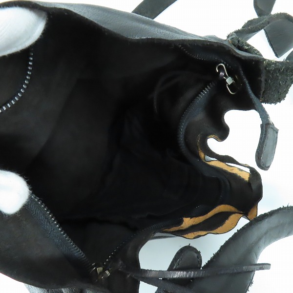 実際に弊社で買取させて頂いたATTACHMENT/アタッチメント レザー ワンショルダー バッグの画像 3枚目