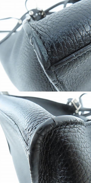 実際に弊社で買取させて頂いたCELINE/セリーヌ 2WAY レザー ショルダー ビッグバッグ スモールの画像 7枚目