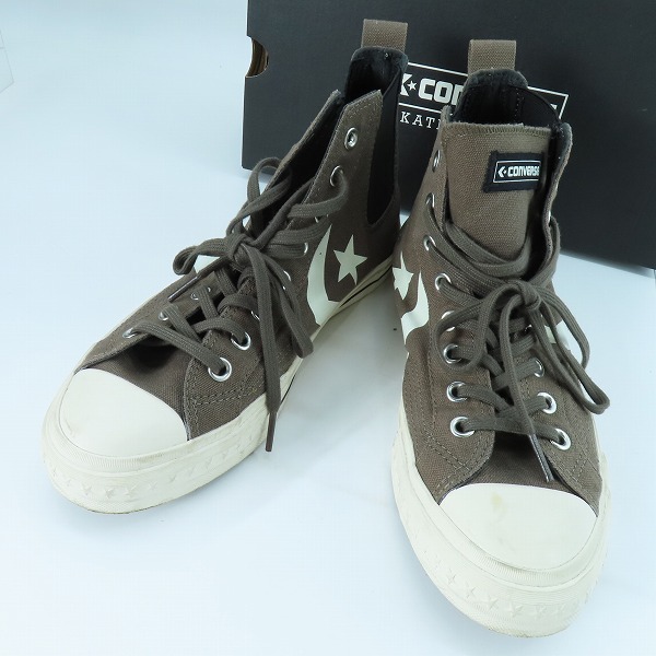 実際に弊社で買取させて頂いたCONVERSE/コンバース CX-PRO SK SIDEGORE HI CX-PRO SK サイドゴア HI TAUPE 1SC661/27
