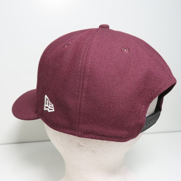 実際に弊社で買取させて頂いたF.C.R.B.×NEWERA/FCレアルブリストル×ニューエラ BRISTOL EMBLEM LOGO 6panel Cap キャップ ワインレッドの画像 2枚目