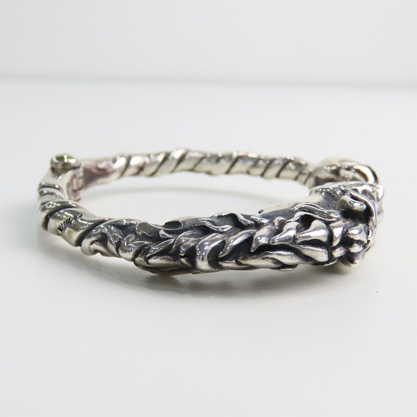 実際に弊社で買取させて頂いた【ギャラ付】BWL/ビルウォールレザー Twisted Bangle Horse/ツイステッドバングル ホース スカル ゴールドサダーの画像 4枚目