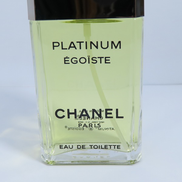 実際に弊社で買取させて頂いたCHANEL/シャネル EGOISTE PLATINUM/エゴイスト プラチナム/エゴプラ EDT 100mlの画像 3枚目