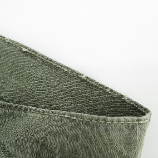 実際に弊社で買取させて頂いたWTAPS/ダブルタップス 14SS JUNGLE STOCK カーゴパンツ 141GWDT-PTM08/2の画像 8枚目