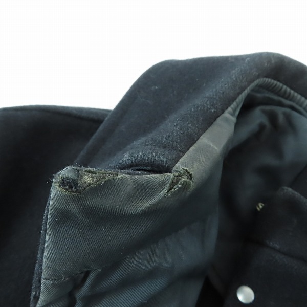 実際に弊社で買取させて頂いたMACKINTOSH/マッキントッシュ ウール コート ブラック 38の画像 6枚目