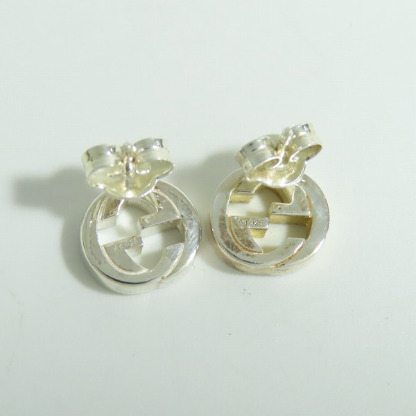 実際に弊社で買取させて頂いたGUCCI/グッチ ロッキングピアス シルバー925の画像 3枚目