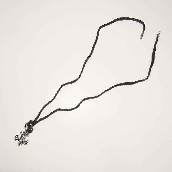 実際に弊社で買取させて頂いたCHROME HEARTS/クロムハーツ BSフレアペンダント ｗ/レザーブレードの画像 8枚目