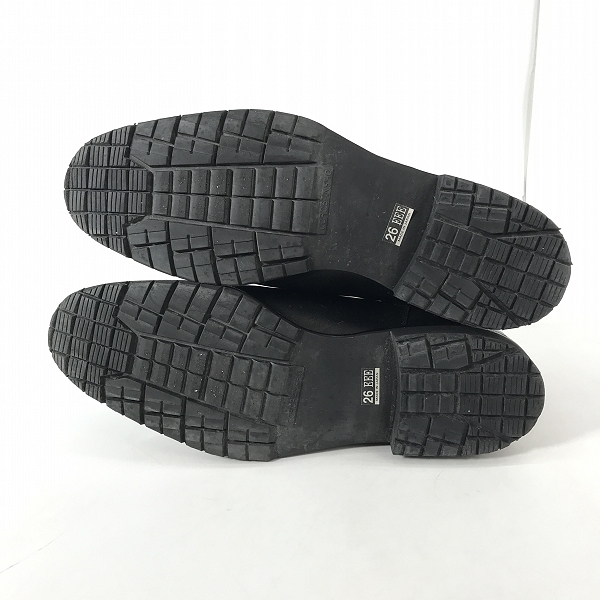 実際に弊社で買取させて頂いたREGAL/リーガル サイドゴアブーツ ブラック B9G JV/26EEEの画像 2枚目