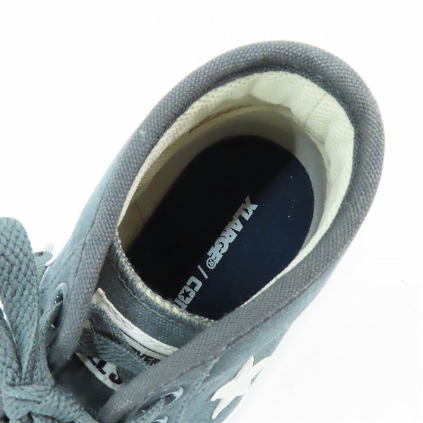 実際に弊社で買取させて頂いたCONVERSE/XLARGE コンバース×エクストララージ シェブロンスター CK MID 灰白/1CJ463/26の画像 4枚目