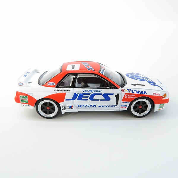 実際に弊社で買取させて頂いたTOMYTEC/トミーテック トミカリミテッド ヴィンテージ ネオ 1/64 JECS スカイライン 92年仕様/LV-N234d/ミニカーの画像 3枚目