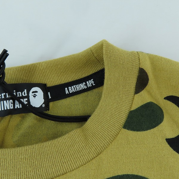 実際に弊社で買取させて頂いた【未使用】A BATHING APE×mastermind JAPAN/エイプ×マスターマインドジャパン キッズ 1ST CAMO POCKET TEE/Tシャツ/140の画像 8枚目