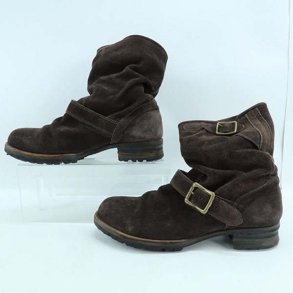 実際に弊社で買取させて頂いたMIHARA YASUHIRO/ミハラヤスヒロ スエード ブーツ/27の画像 3枚目