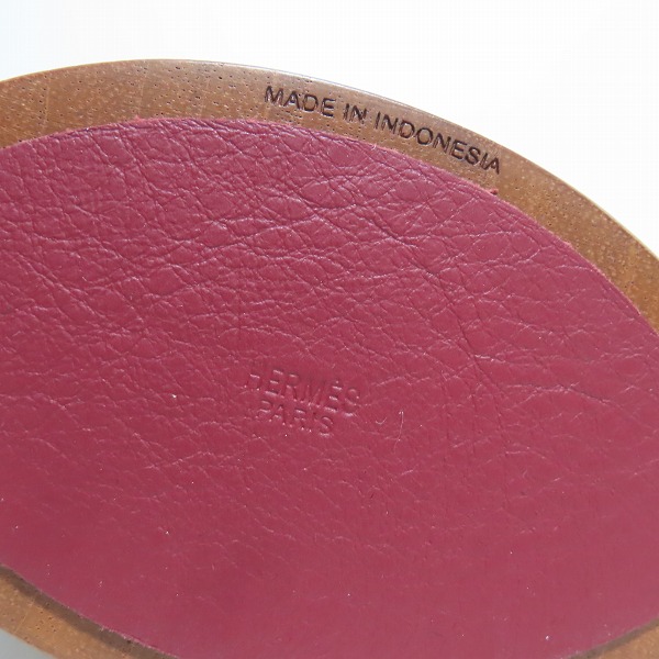 実際に弊社で買取させて頂いたHERMES/エルメス サマルカンド ペーパーウェイト 置物 オブジェ ブラウン系の画像 5枚目