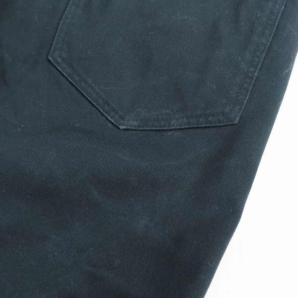 実際に弊社で買取させて頂いたnonnative/ノンネイティブ DWELLER 5P JEANS COTTON SATIN チノパンツ ブラック NN-P2906 /1の画像 8枚目