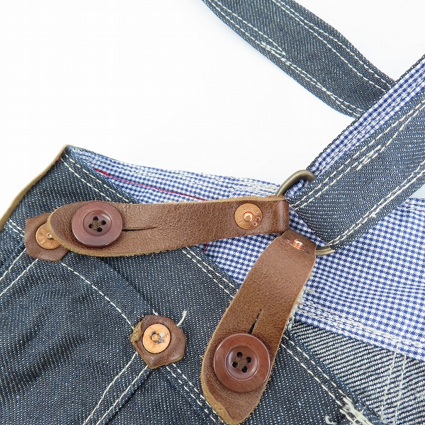 実際に弊社で買取させて頂いたCOMME des GARCONS JUNYA WATANABE MAN×Levi's/コムデ ギャルソン リネンデニム樹脂加工 WG-P202-051/Sの画像 3枚目