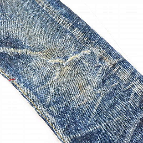 実際に弊社で買取させて頂いたDeeTA /ディータ ダーメージリペア デニムパンツ DTA-004D/30の画像 7枚目