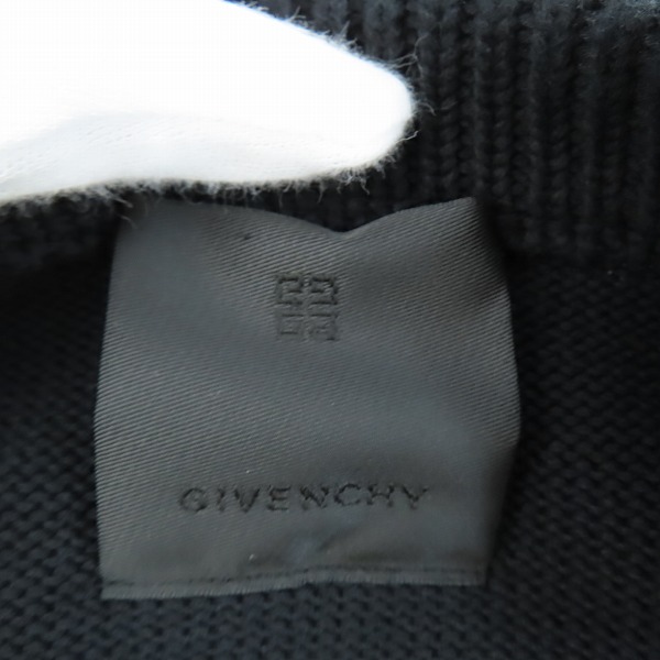 実際に弊社で買取させて頂いた【JPタグ】GIVENCHY/ジバンシー インターシャニット クルーネック セーター/BM90G9401M/Mの画像 2枚目