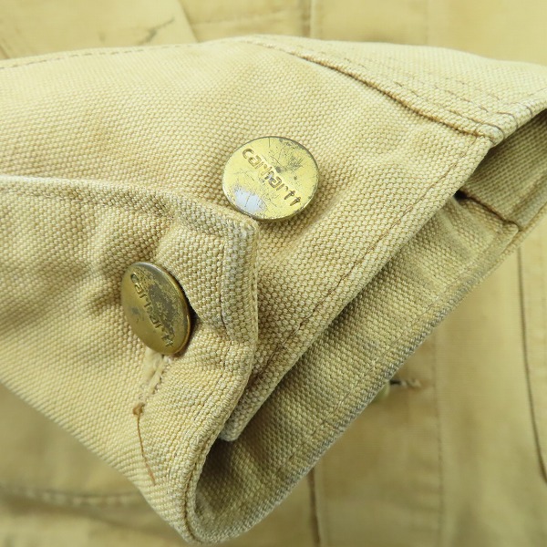 実際に弊社で買取させて頂いたCarhartt/カーハート 襟コーデュロイ ジャケット/カバーオールの画像 5枚目
