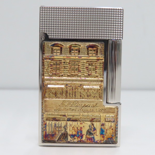 実際に弊社で買取させて頂いたS.T.Dupont/デュポン Hotel Particulier/ホテルパーティカリア LINE2 SMALL/ライン2スモール ライターの画像 1枚目