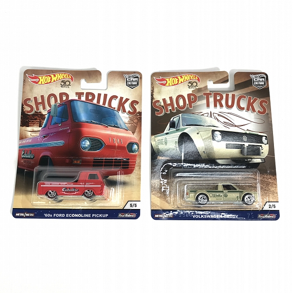 実際に弊社で買取させて頂いた【おまとめ/未開封】Hot Wheels/ホットウィール SHOP TRUCKS VOLKSWAGEN CADDY/'83 CHEVY SILVERADO 他の画像 3枚目