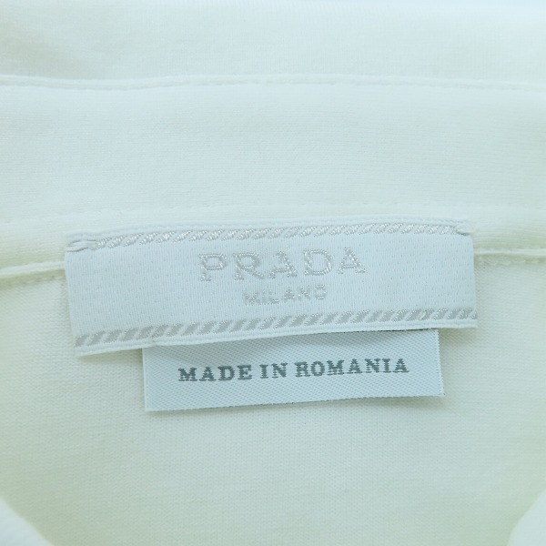実際に弊社で買取させて頂いた【JPタグ】PRADA/プラダ 22SS ロゴポケット 半袖ポロシャツ SJN252 R191 710/Sの画像 2枚目