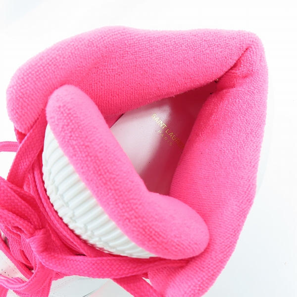 実際に弊社で買取させて頂いたSAINT LAURENT PARIS/サンローラン メンズ ミッドトップ スニーカー 711250 /42の画像 4枚目