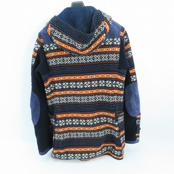 実際に弊社で買取させて頂いたJUNYA WATANABE MAN/ジュンヤワタナベマン スエード切り替え ダッフルコート AD2011 WH-C016/Sの画像 1枚目