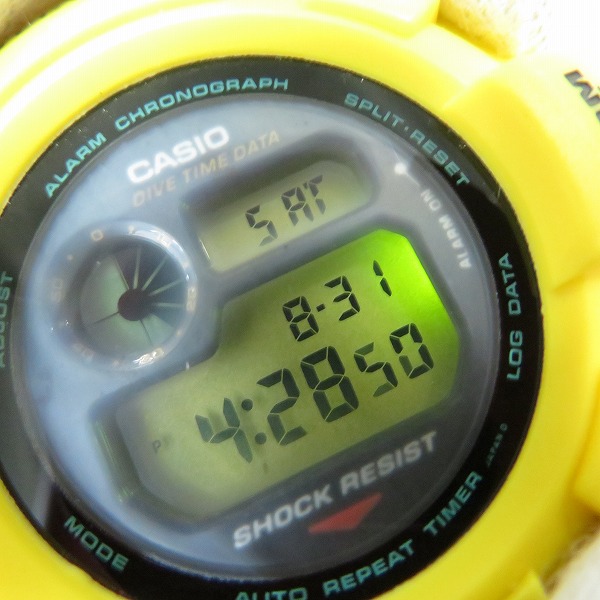実際に弊社で買取させて頂いたG-SHOCK/Gショック 初代 FROGMAN/フロッグマン DW-6300-9の画像 4枚目