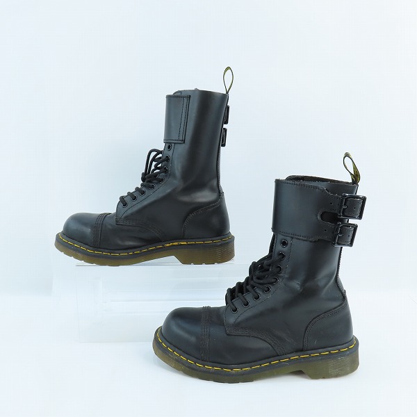 実際に弊社で買取させて頂いたDr.Marten's/ドクターマーチン CADEN バックル レースアップブーツ/UK4の画像 3枚目