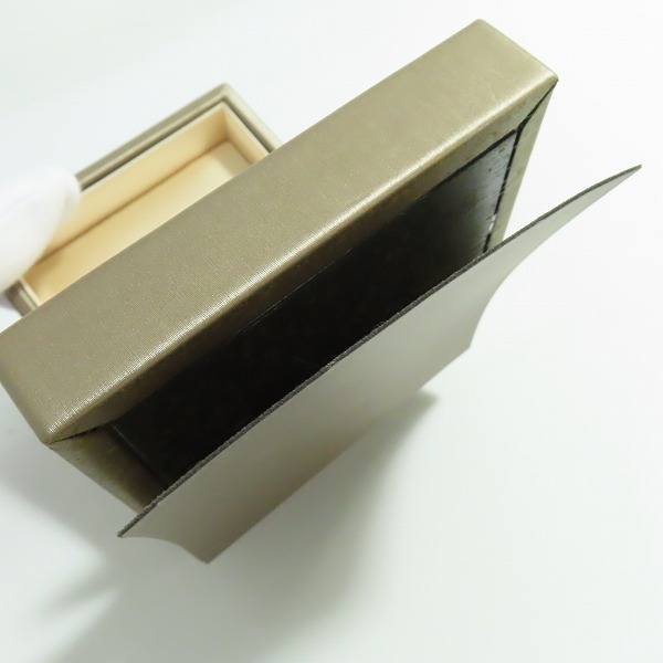 実際に弊社で買取させて頂いたBVLGARI/ブルガリ AU750/K18WG オニキス ピアスの画像 8枚目