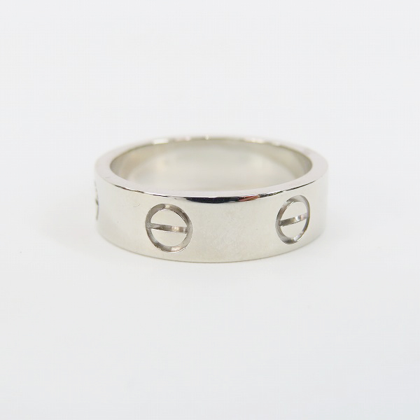 実際に弊社で買取させて頂いたCartier/カルティエ ラブリング 750/K18WG/ホワイトゴールド 56/15号の画像 3枚目