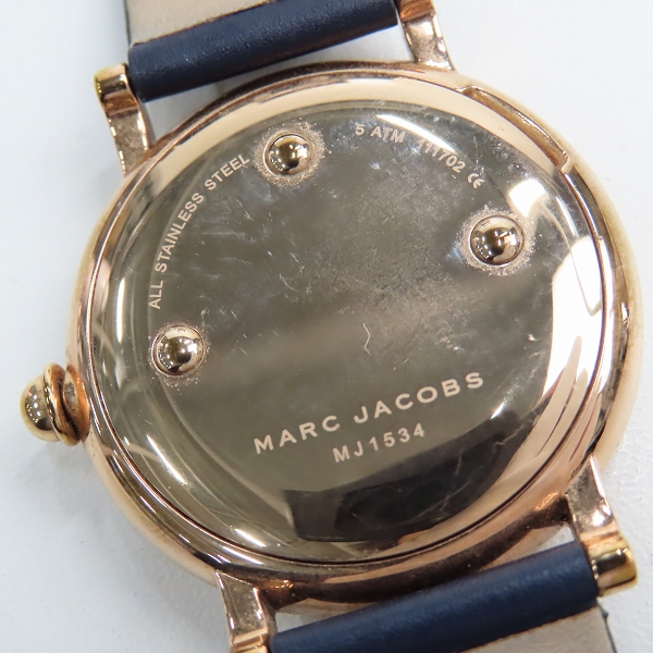 実際に弊社で買取させて頂いたMARC JACOBS/マークジェイコブス ROXY/ロキシー クォーツ 腕時計 MJ1534【動作未確認】の画像 3枚目