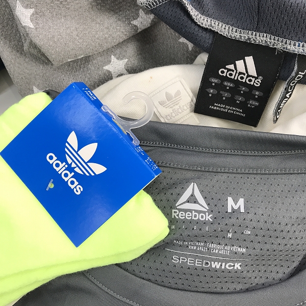 実際に弊社で買取させて頂いた【おまとめ】adidas/アディダス Reebok/リーボック ジップアップパーカー/Tシャツ/ポロシャツ 他の画像 1枚目