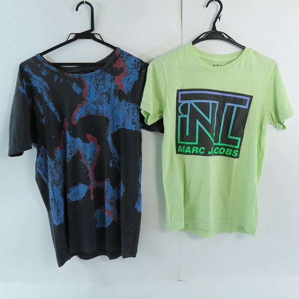 実際に弊社で買取させて頂いたMARC JACOBS/マークジェイコブス 半袖Tシャツ ２点セット