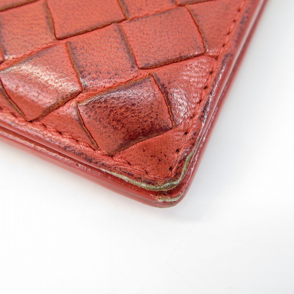 実際に弊社で買取させて頂いたBottega Veneta/ボッテガ ヴェネタ イントレチャートレザー カードケース/パスケースの画像 7枚目