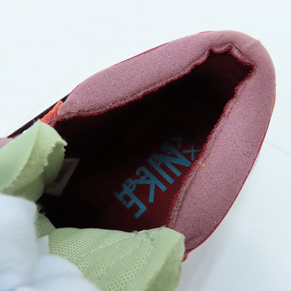 実際に弊社で買取させて頂いた【未使用】NIKE×SACAI×KAWS/ナイキ×サカイ×カウズ BLAZER LOW Team Red/ブレーザーロー チームレッド DM7901-600/28の画像 4枚目