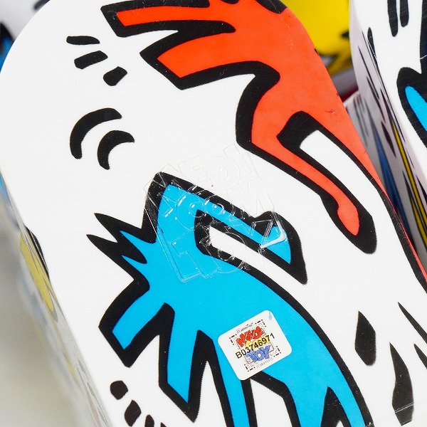 実際に弊社で買取させて頂いた★MEDICOM TOY/メディコムトイ BE@RBRICK/ベアブリック KEITH HARING/キース・ヘリング #9 1000％の画像 6枚目