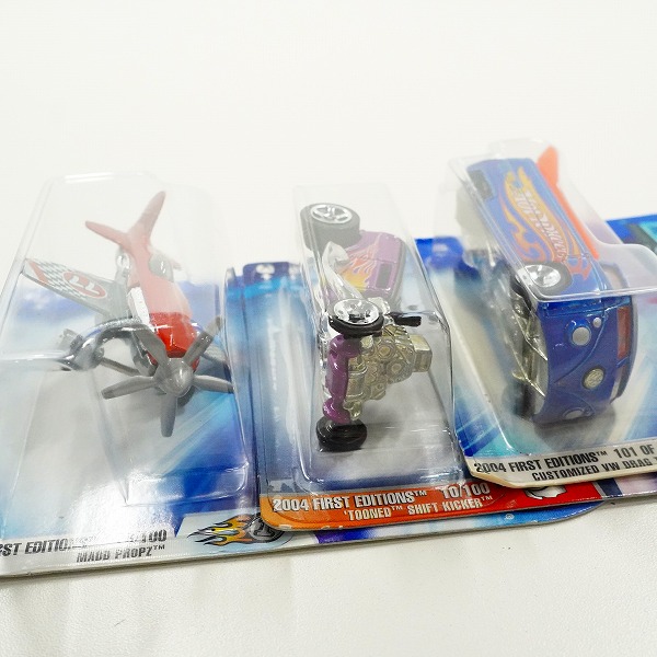 実際に弊社で買取させて頂いた【未開封】Hot Wheels/ホットウィール 2004 FIRST EDITIONS CUSTOMIZED VW DRAG TRUCK/MADD PROPZ/TOONED SHIFT KICKERの画像 5枚目