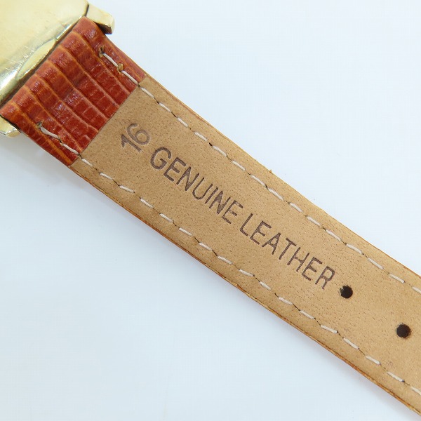 実際に弊社で買取させて頂いたHAMILTON/ハミルトン 10K スクエア型 手巻き/腕時計/ウォッチの画像 5枚目