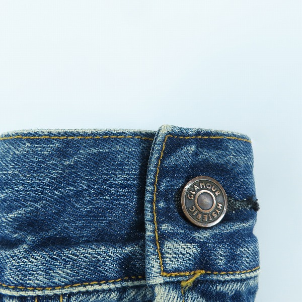 実際に弊社で買取させて頂いた【未使用】HYSTERIC GLAMOUR/ヒステリックグラマー USED加工 3RD TYPE デニムジャケット 0263AB13/Sの画像 7枚目
